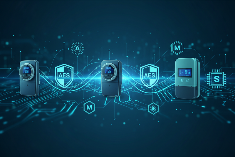 Was ist das OMS-System und wofür wird der AES-Schlüssel benötigt?, mit KI erzeugt