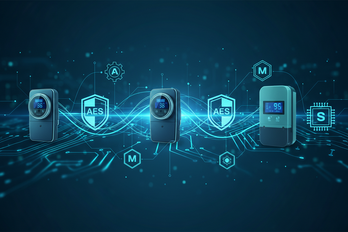 Was ist das OMS-System und wofür wird der AES-Schlüssel benötigt?, mit KI erzeugt