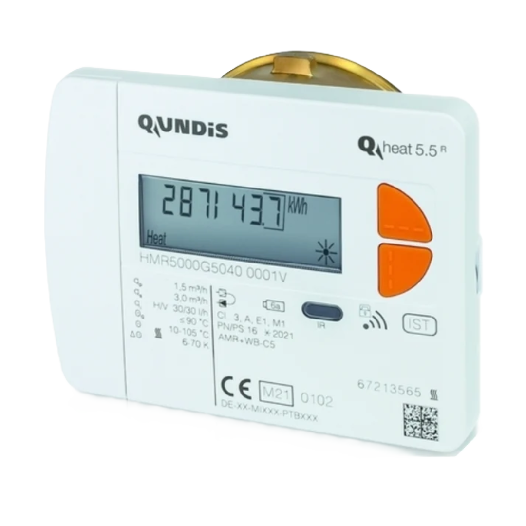 Qundis Q heat 5.5 R - Messkapsel-Wärmezähler (ISTA) mit Funkauslesung
