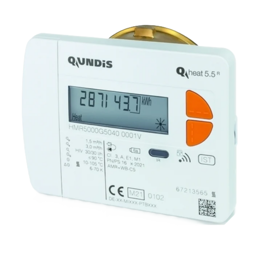 Qundis Q heat 5.5 R - Messkapsel-Wärmezähler (ISTA) mit Funkauslesung