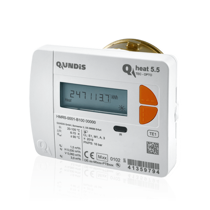 Qundis Q heat 5.5 R - Messkapsel-Wärmezähler (TECHEM) mit Funkauslesung