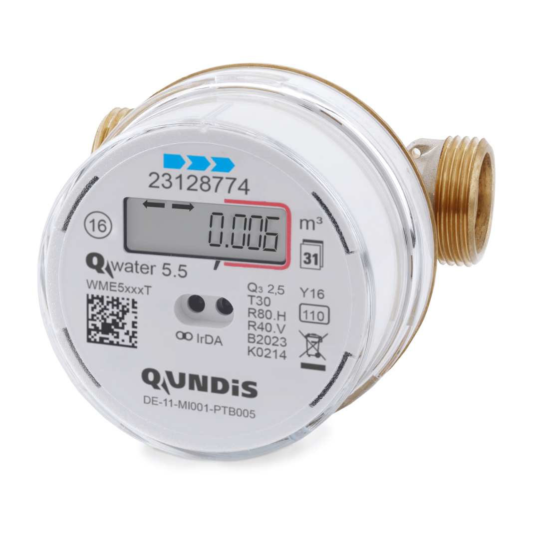 Qundis Q water 5.5 - Elektronischer Wasserzähler mit Funkauslesung