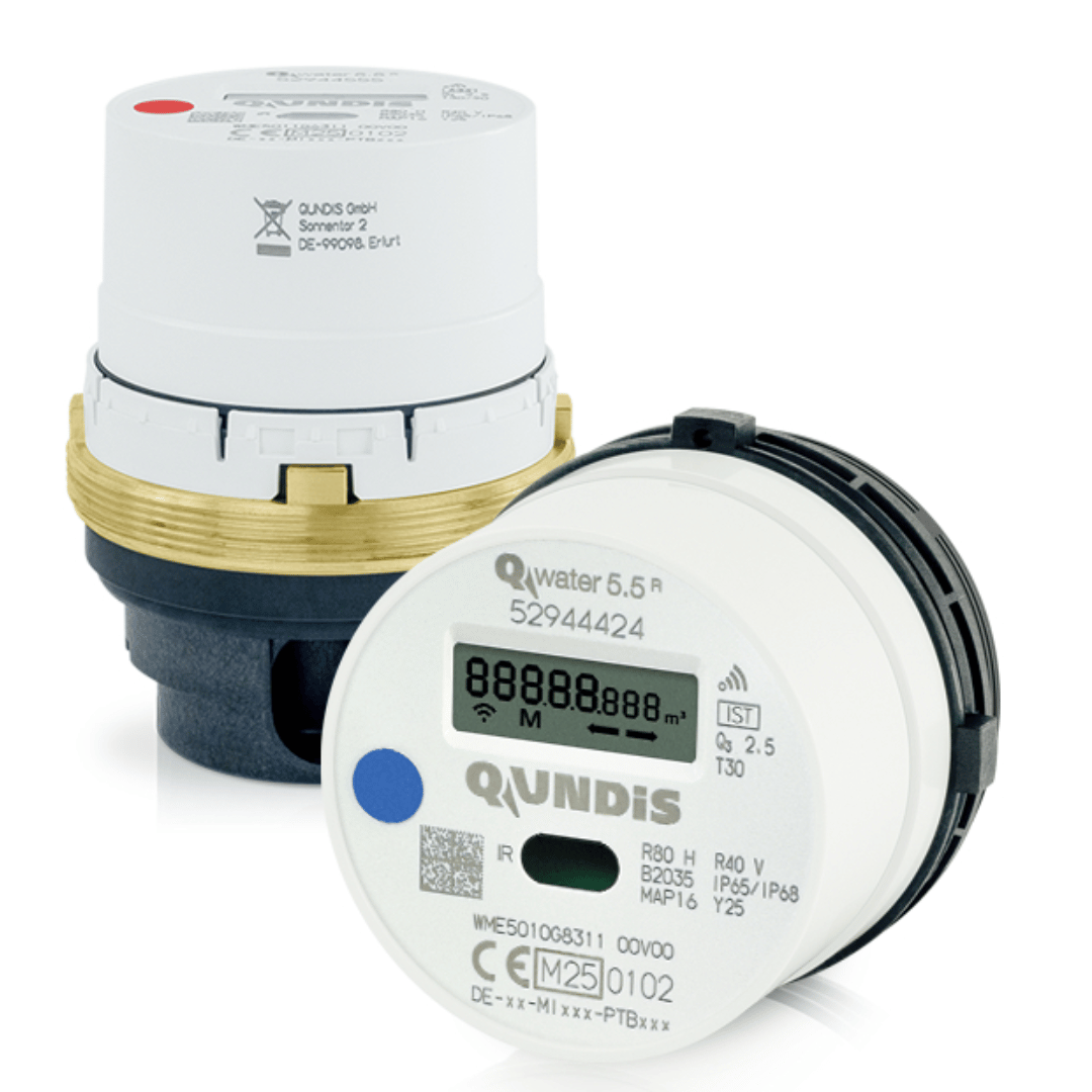 Qundis Q water 5.5 R - Elektronischer Wasserzähler mit Messkapsel