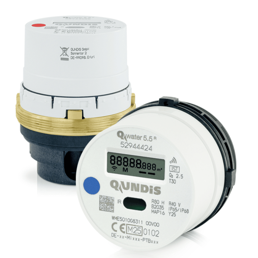 Qundis Q water 5.5 R - Elektronischer Wasserzähler mit Messkapsel